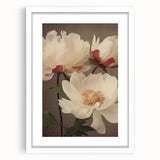Vintage Peony Floral Print – Classic Botanical Wall Art