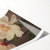 Vintage Peony Floral Print – Classic Botanical Wall Art
