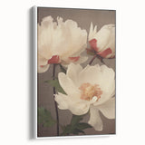 Vintage Peony Floral Print – Classic Botanical Wall Art