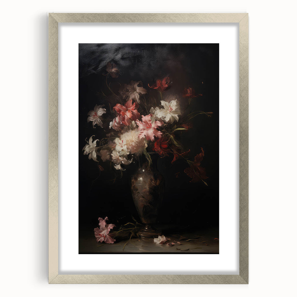 Antique Floral Illustration – Vintage Botanical Wall Art Print
