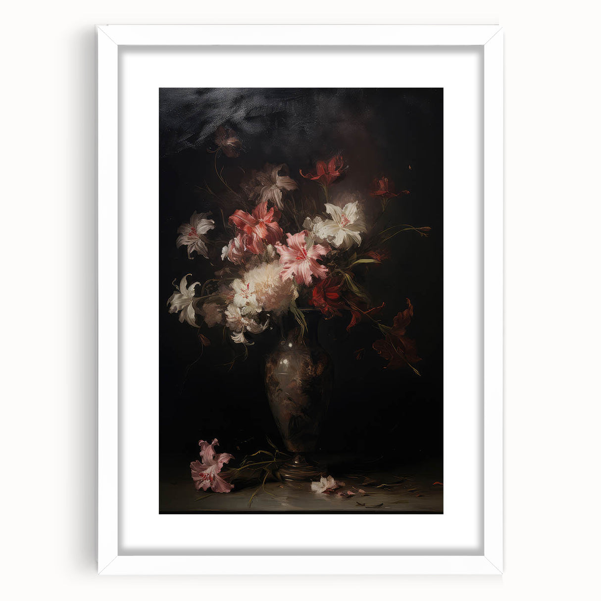 Antique Floral Illustration – Vintage Botanical Wall Art Print