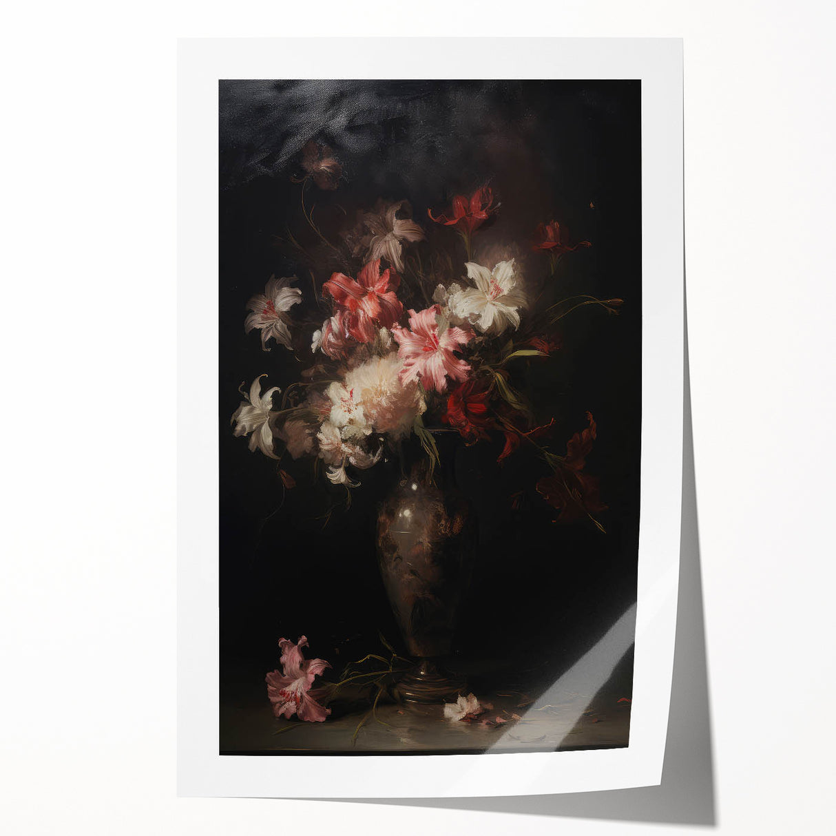 Antique Floral Illustration – Vintage Botanical Wall Art Print