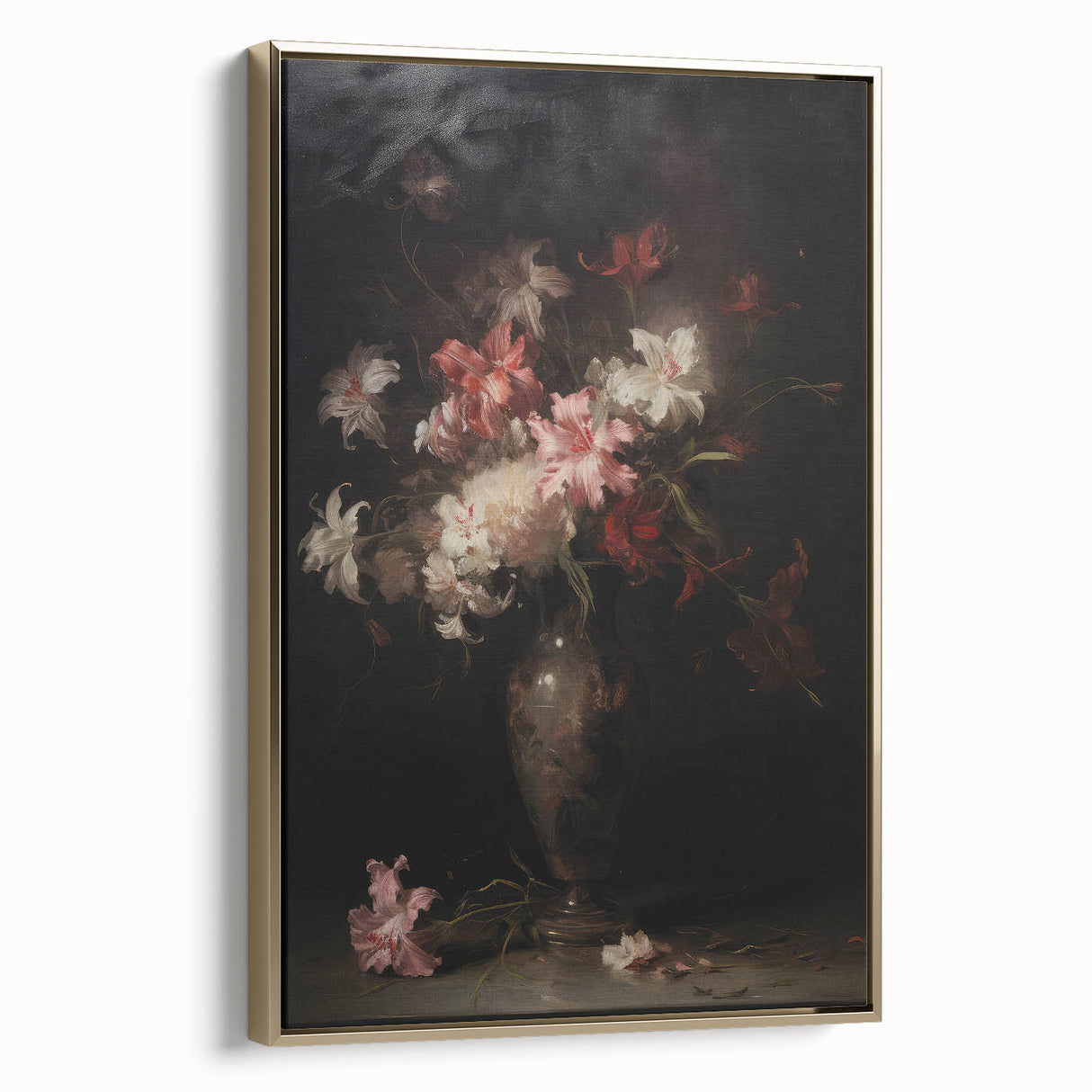 Antique Floral Illustration – Vintage Botanical Wall Art Print