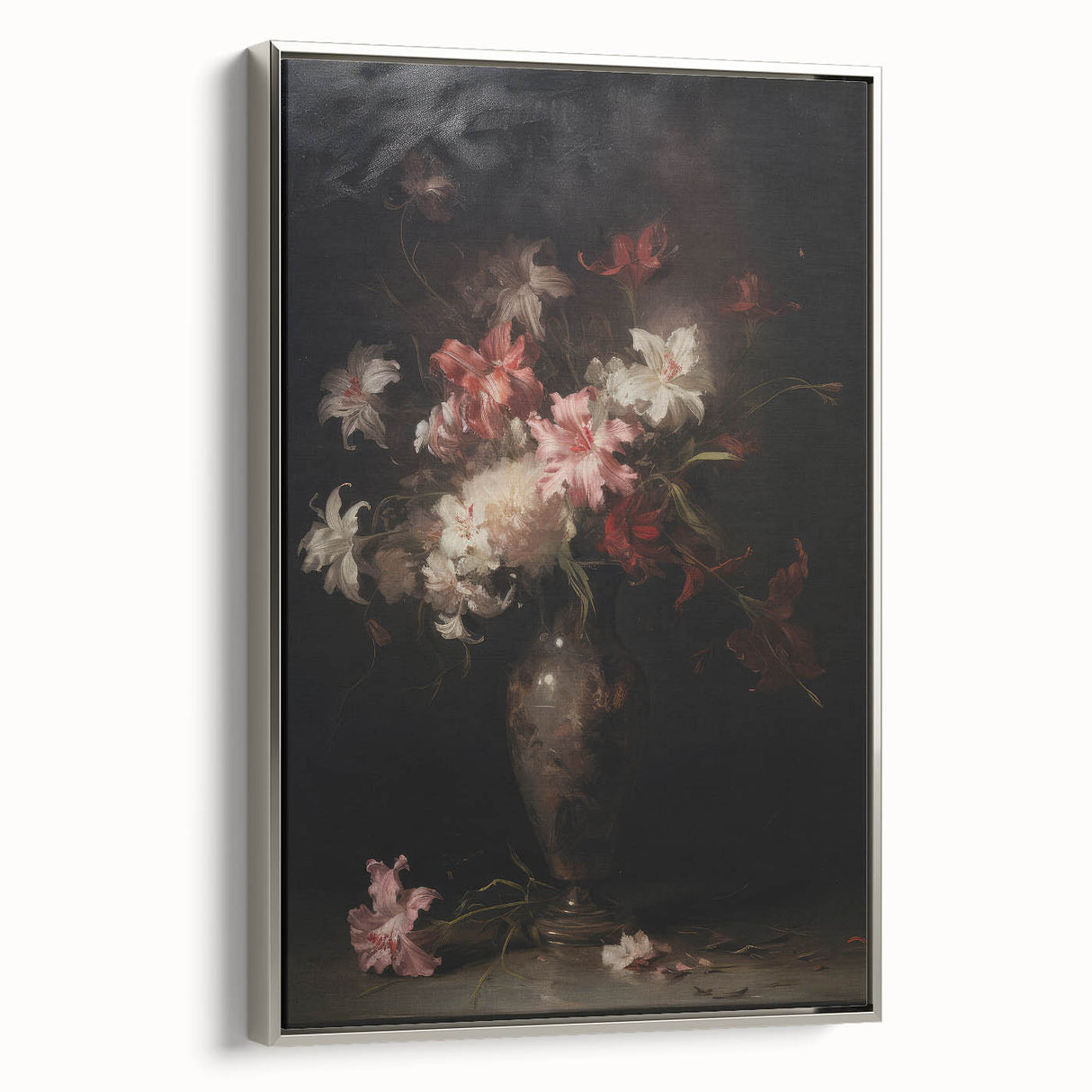 Antique Floral Illustration – Vintage Botanical Wall Art Print
