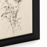 Vintage Botanical Art Prints - Antique Floral Illustrations in Black and White