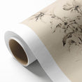 Vintage Botanical Art Prints - Antique Floral Illustrations in Black and White