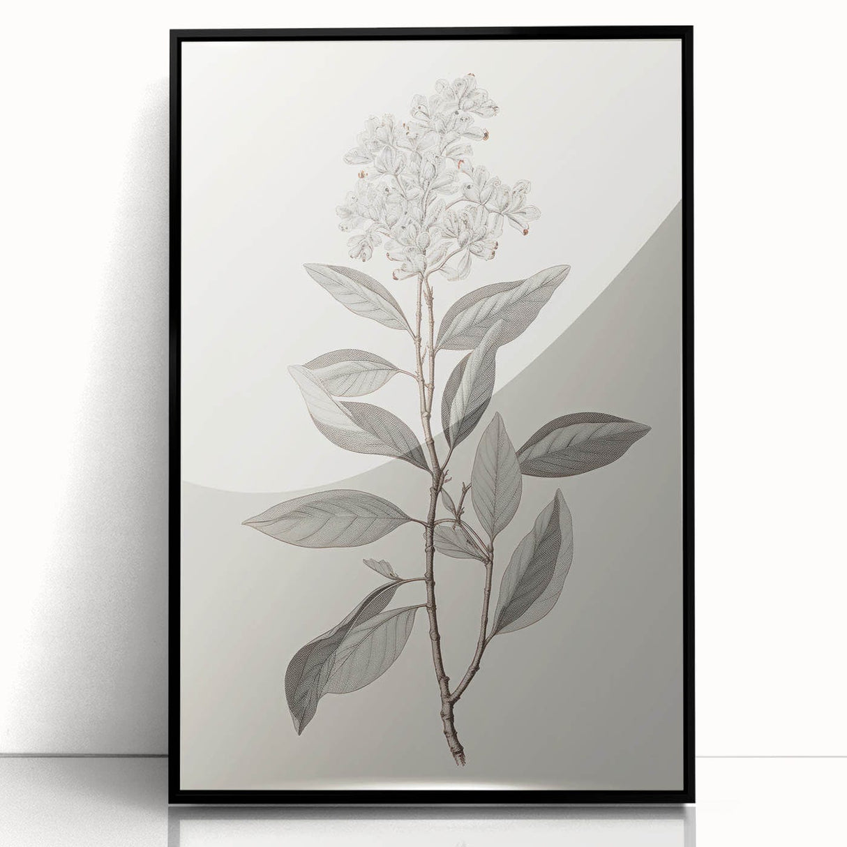 Vintage Botanical Art Prints - Antique Floral Illustration of Lilac