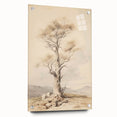 Vintage Botanical Art Prints – Solitary Tree Illustration