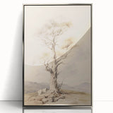 Vintage Botanical Art Prints – Solitary Tree Illustration