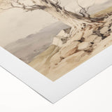 Vintage Botanical Art Prints – Solitary Tree Illustration