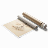 Vintage Botanical Art Prints – Solitary Tree Illustration