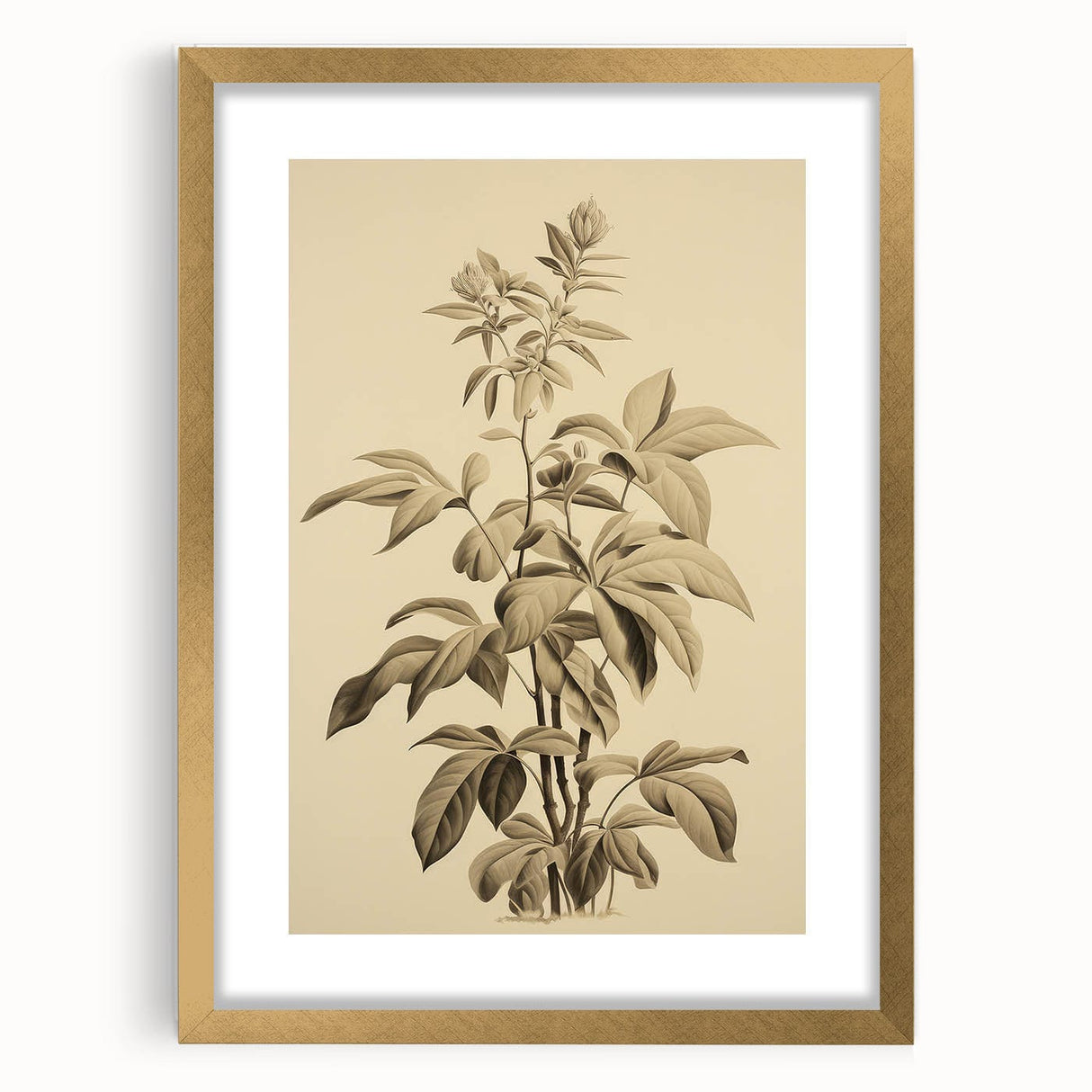 Vintage Botanical Art Prints – Detailed Plant Illustration