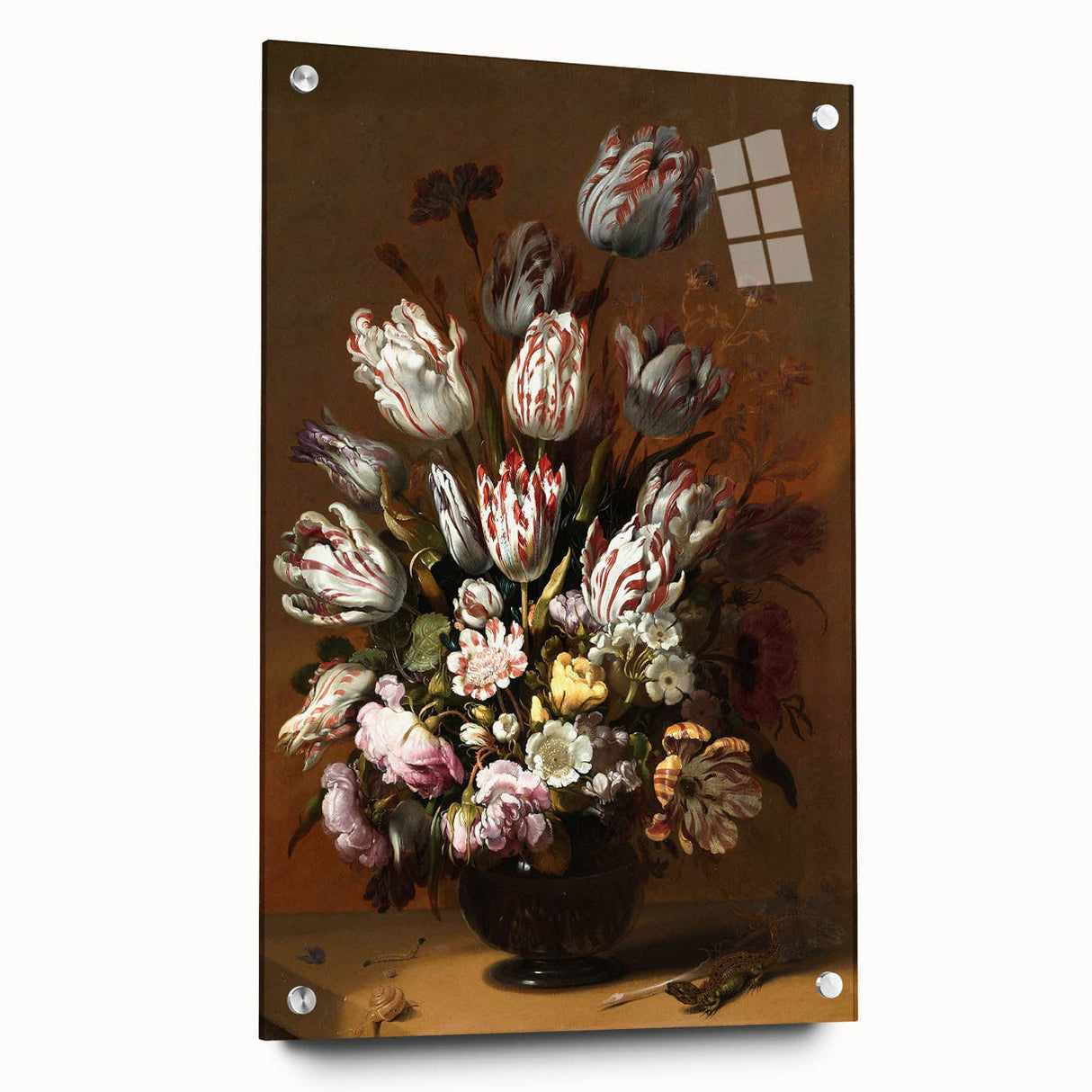 Vintage Floral Still Life Wall Art – Classic Tulips & Flowers