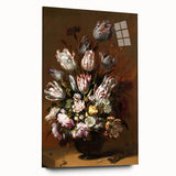Vintage Floral Still Life Wall Art – Classic Tulips & Flowers