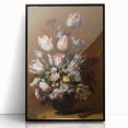 Vintage Floral Still Life Wall Art – Classic Tulips & Flowers
