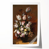 Vintage Floral Still Life Wall Art – Classic Tulips & Flowers
