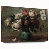 Vintage Roses Still Life – Classic Floral Wall Art Print