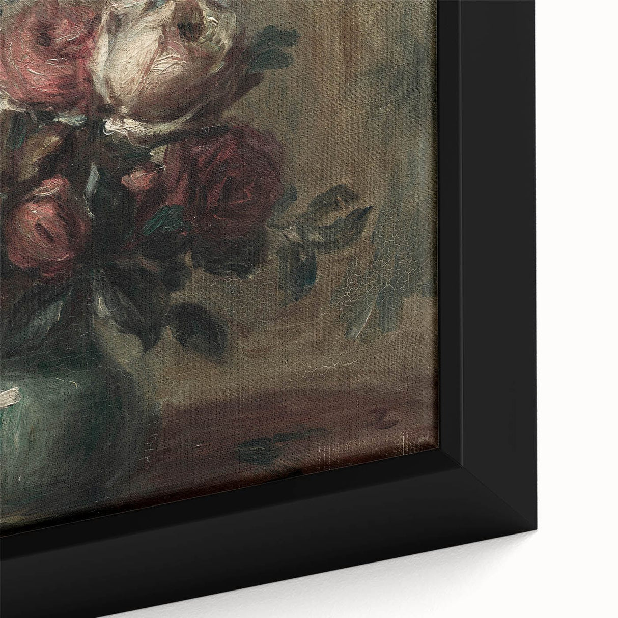 Vintage Roses Still Life – Classic Floral Wall Art Print