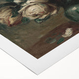 Vintage Roses Still Life – Classic Floral Wall Art Print