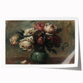 Vintage Roses Still Life – Classic Floral Wall Art Print