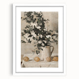Vintage Botanical Art Prints - Antique Floral Jug Illustration