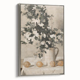 Vintage Botanical Art Prints - Antique Floral Jug Illustration