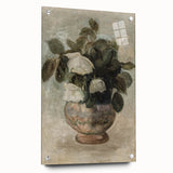 Vintage Botanical Art Prints - Antique Floral Vase Illustration