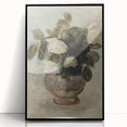 Vintage Botanical Art Prints - Antique Floral Vase Illustration