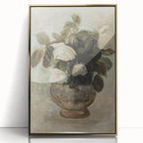 Vintage Botanical Art Prints - Antique Floral Vase Illustration