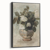 Vintage Botanical Art Prints - Antique Floral Vase Illustration