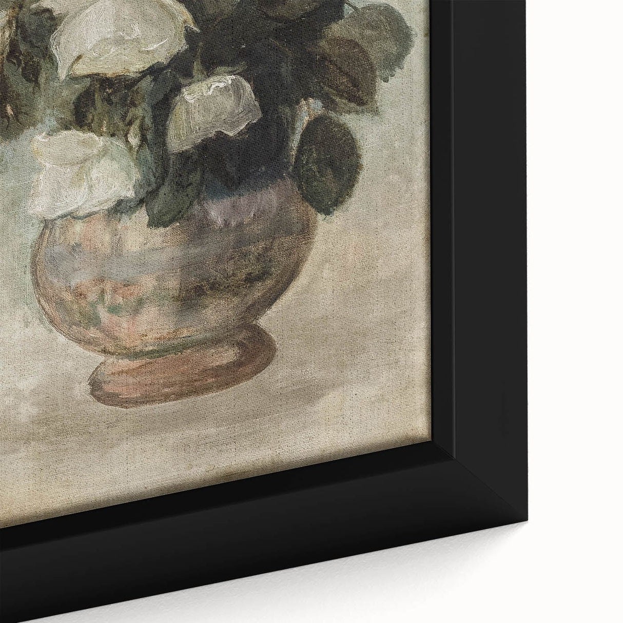 Vintage Botanical Art Prints - Antique Floral Vase Illustration