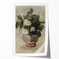 Vintage Botanical Art Prints - Antique Floral Vase Illustration