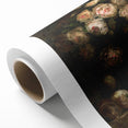 Vintage Botanical Art Prints - Antique Floral Vase with Roses