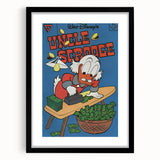 Vintage Comics Wall Art – Uncle Scrooge Retro Comic Book Poster