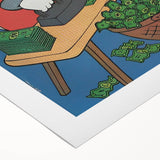 Vintage Comics Wall Art – Uncle Scrooge Retro Comic Book Poster