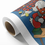 Vintage Comics Wall Art – Uncle Scrooge Retro Comic Book Poster