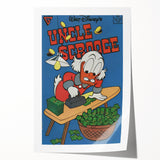 Vintage Comics Wall Art – Uncle Scrooge Retro Comic Book Poster