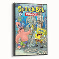 Vintage Comics Wall Art – SpongeBob Retro Cartoon Poster
