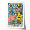 Vintage Comics Wall Art – SpongeBob Retro Cartoon Poster