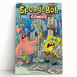 Vintage Comics Wall Art – SpongeBob Retro Cartoon Poster