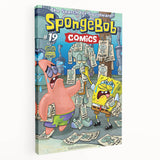 Vintage Comics Wall Art – SpongeBob Retro Cartoon Poster