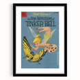 Vintage Comics Wall Art – Tinker Bell Retro Fairy Tale Poster