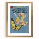 Vintage Comics Wall Art – Tinker Bell Retro Fairy Tale Poster
