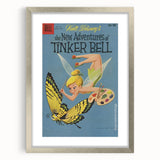 Vintage Comics Wall Art – Tinker Bell Retro Fairy Tale Poster