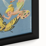 Vintage Comics Wall Art – Tinker Bell Retro Fairy Tale Poster