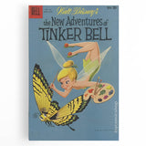 Vintage Comics Wall Art – Tinker Bell Retro Fairy Tale Poster