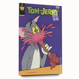 Vintage Comics Wall Art – Tom and Jerry Retro Cartoon Poster