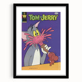 Vintage Comics Wall Art – Tom and Jerry Retro Cartoon Poster