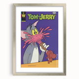 Vintage Comics Wall Art – Tom and Jerry Retro Cartoon Poster