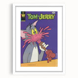 Vintage Comics Wall Art – Tom and Jerry Retro Cartoon Poster